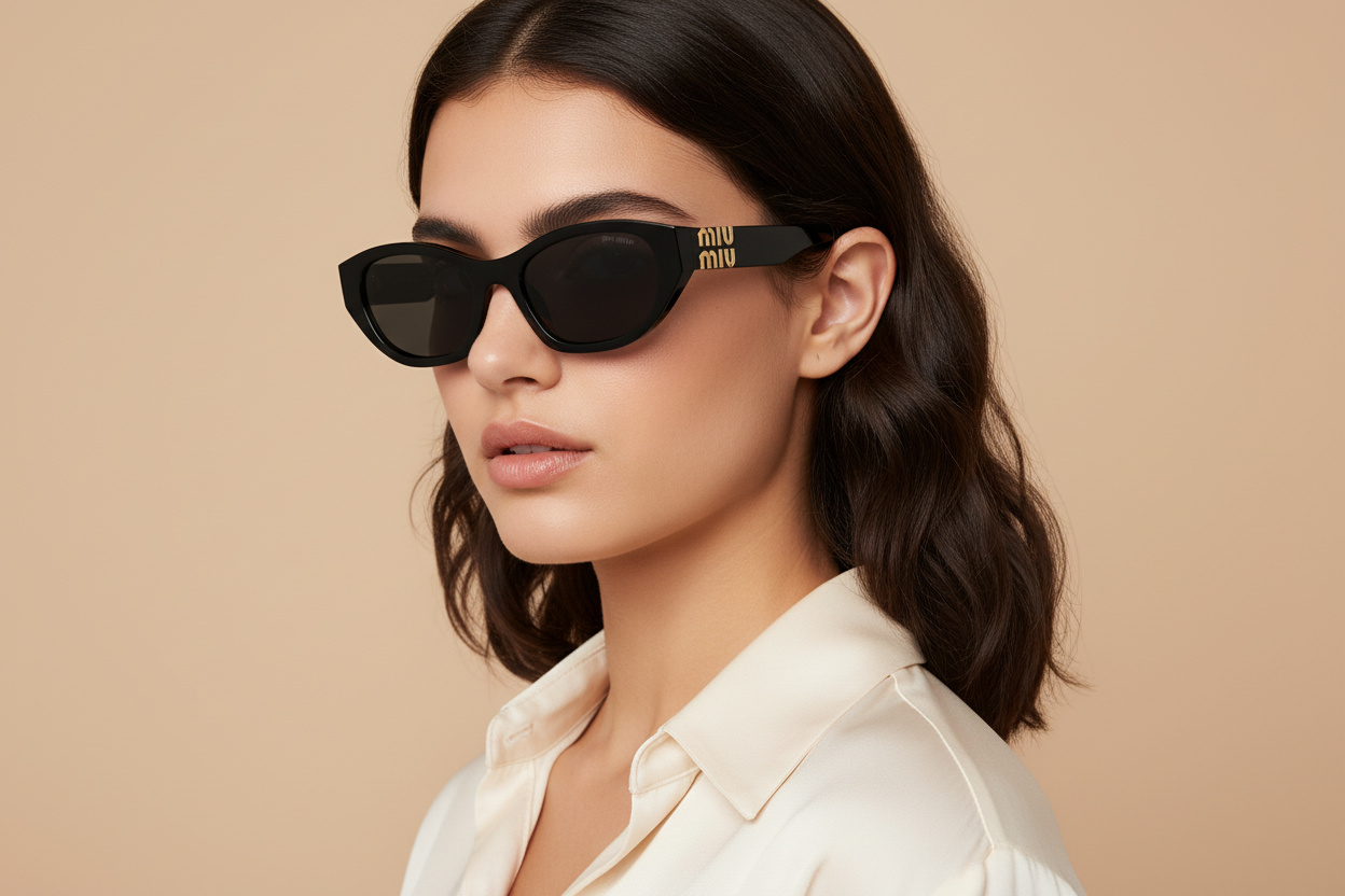 Vista frontal Miu Miu MU A03S (16K08Z)