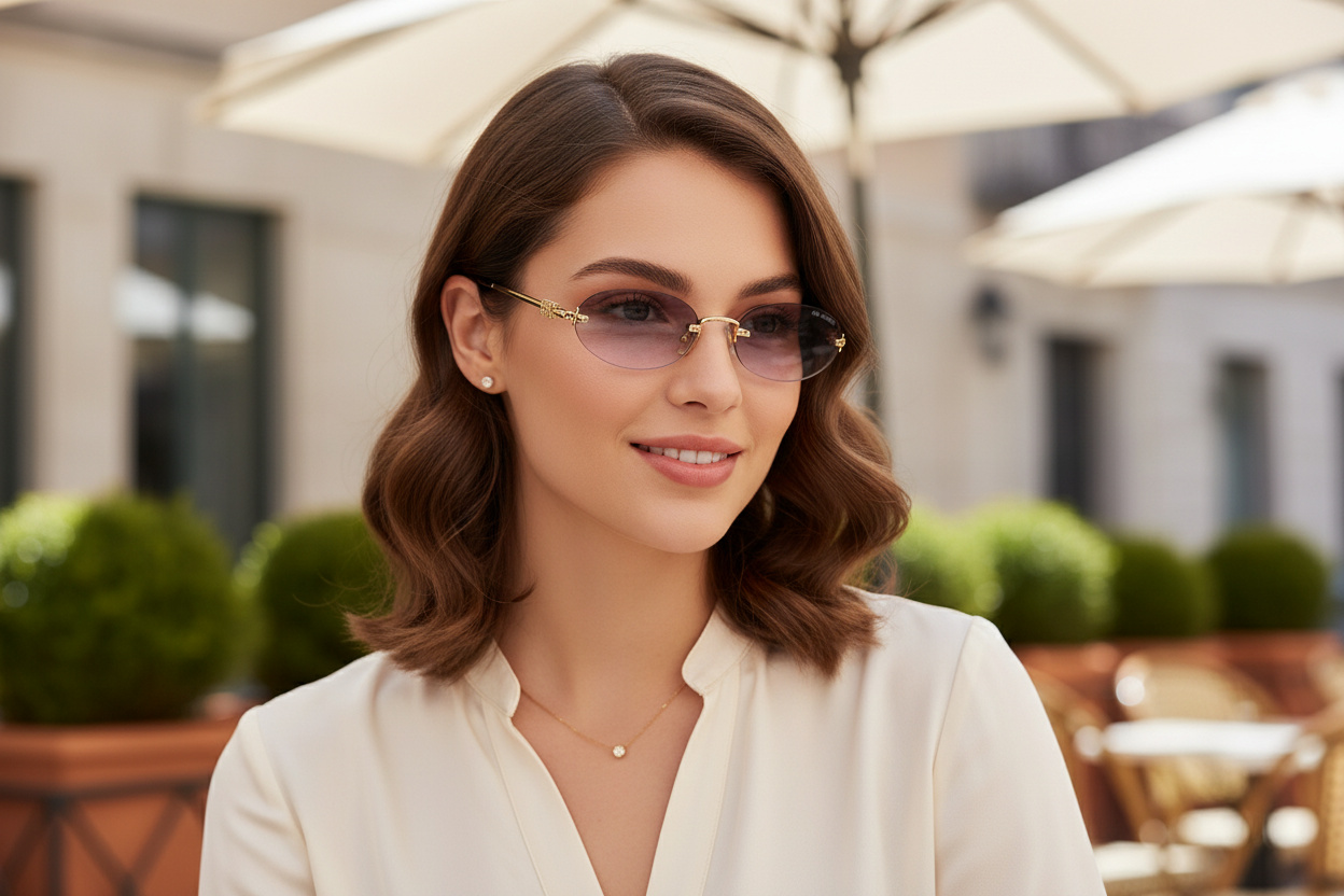Vista frontal Miu Miu MU A54S (5AK04O)