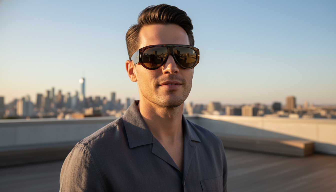 Vista frontal Tom Ford BRONSON (FT1044 - 52N)
