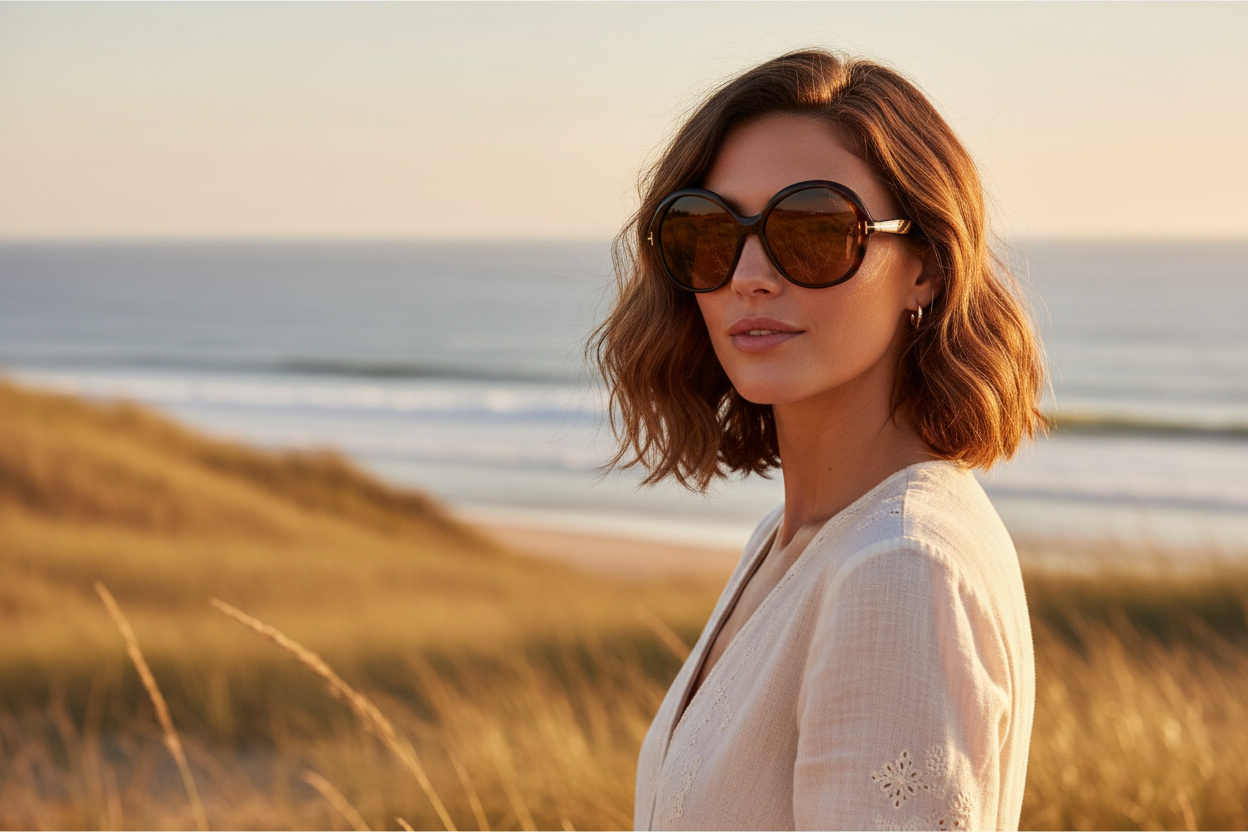 [glasses-front-view] Tom Ford ANNABELLE-02 (FT1282 - 52E)