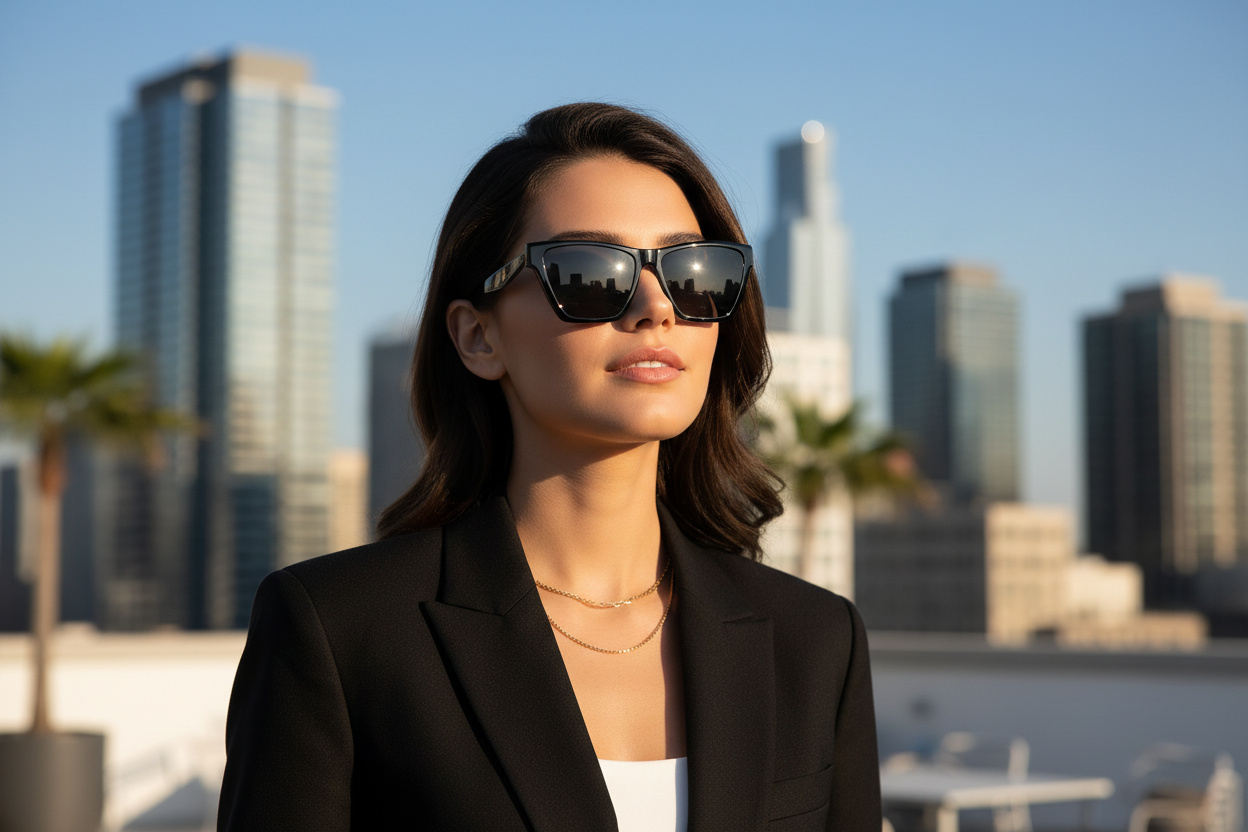 Vista frontal Saint Laurent SL M103 (005)