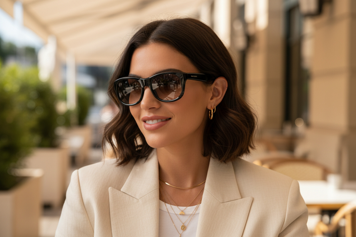 [glasses-front-view] Saint Laurent SL 815 ROMY (006)