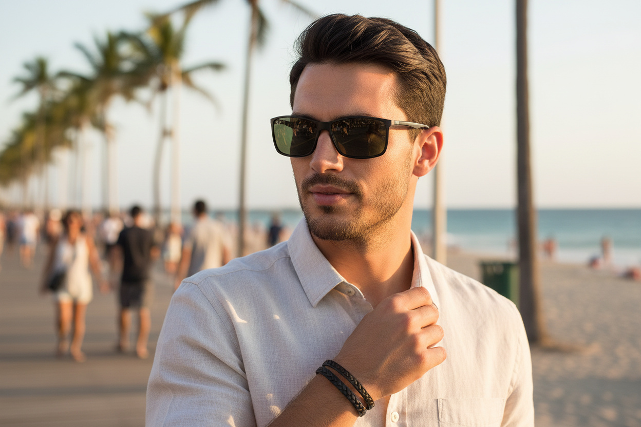 Vista frontal Ray-Ban LITEFORCE (RB4179 - 601/71)