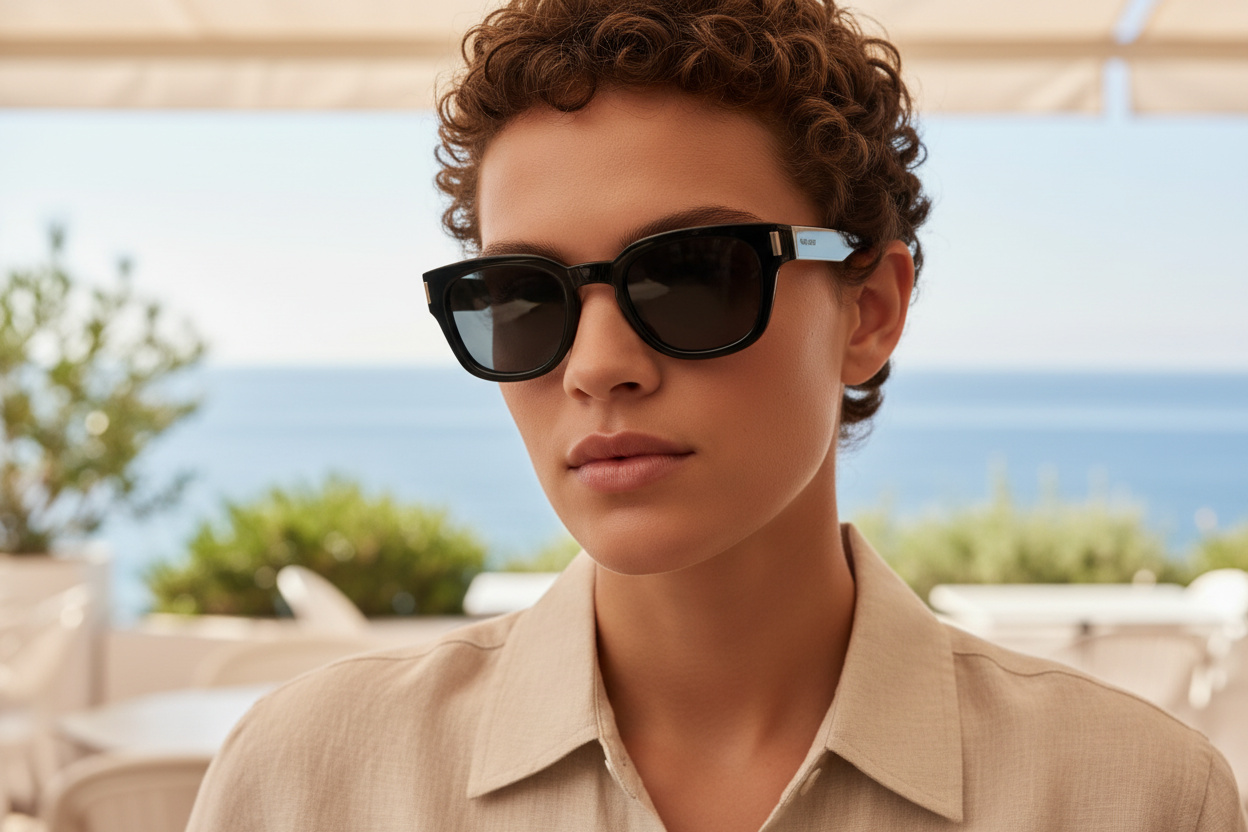 Vista frontal Saint Laurent SL 838 (005)