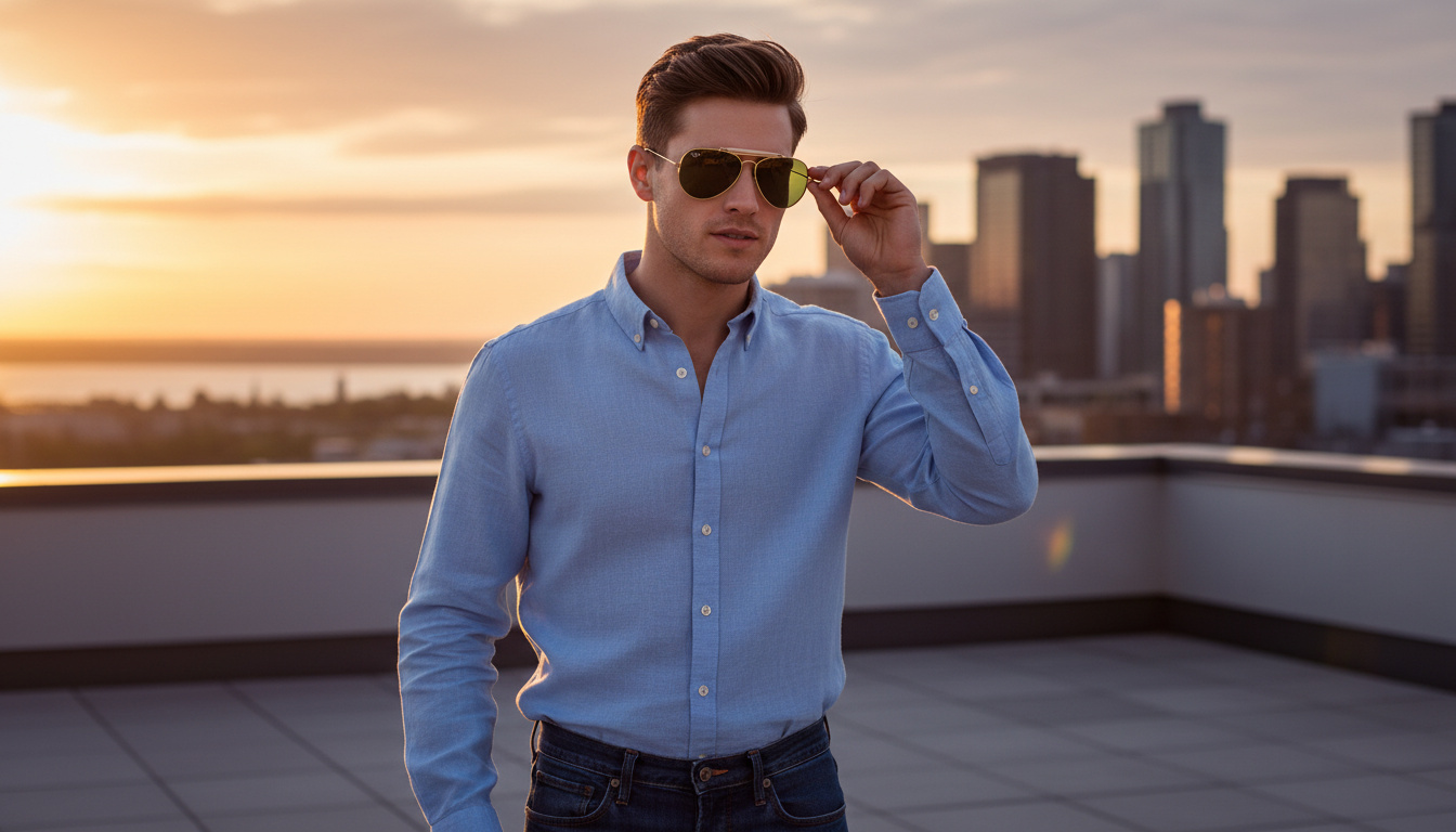 Vista frontal Ray-Ban OUTDOORSMAN I (RB3030 - L0216)