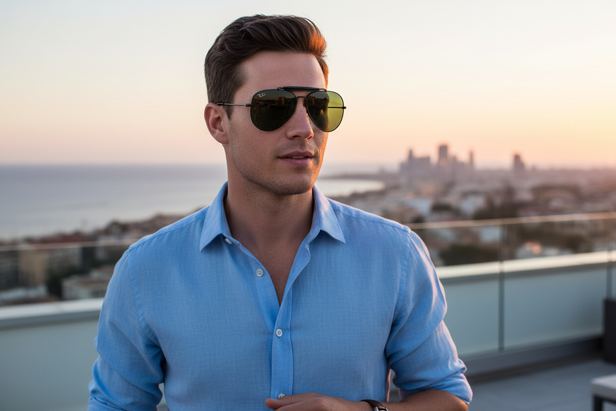 Vista frontal Ray-Ban OUTDOORSMAN I (RB3030 - L9500)