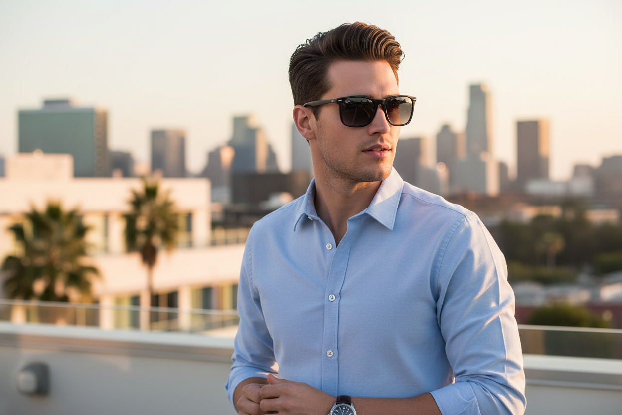 Elölnézet Ray-Ban CHRIS (RB4187 - 622/8G)
