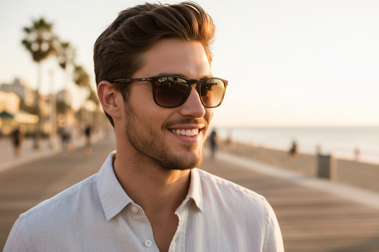 Vista frontal Ray-Ban CHRIS (RB4187 - 856/13)