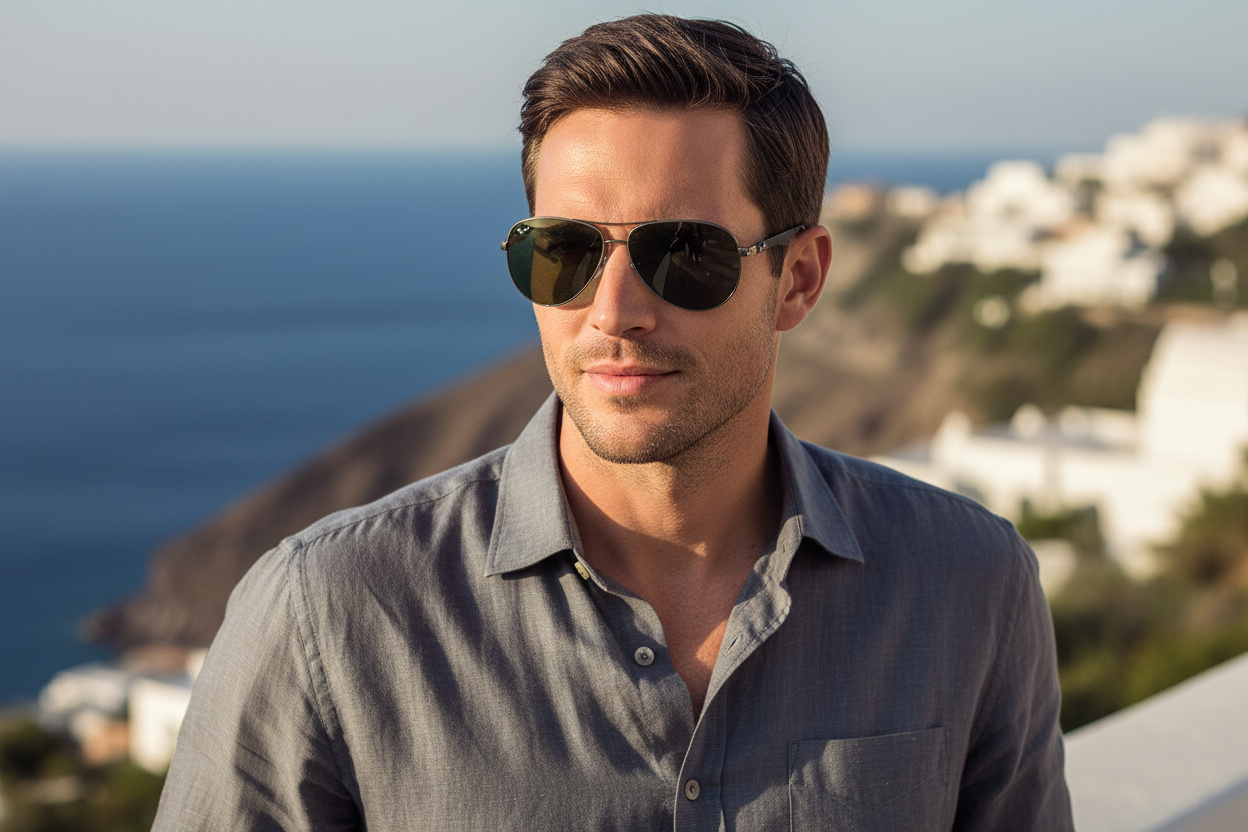 Vista frontal Ray-Ban CARBON FIBRE (RB8313 - 004/N5)