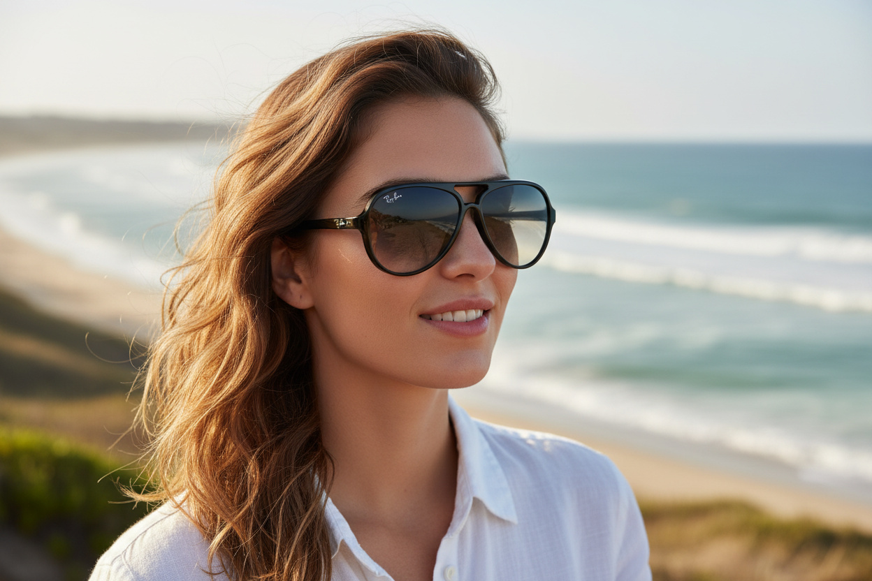 Framifrån Ray-Ban CATS 5000 (RB4125 - 601/32)