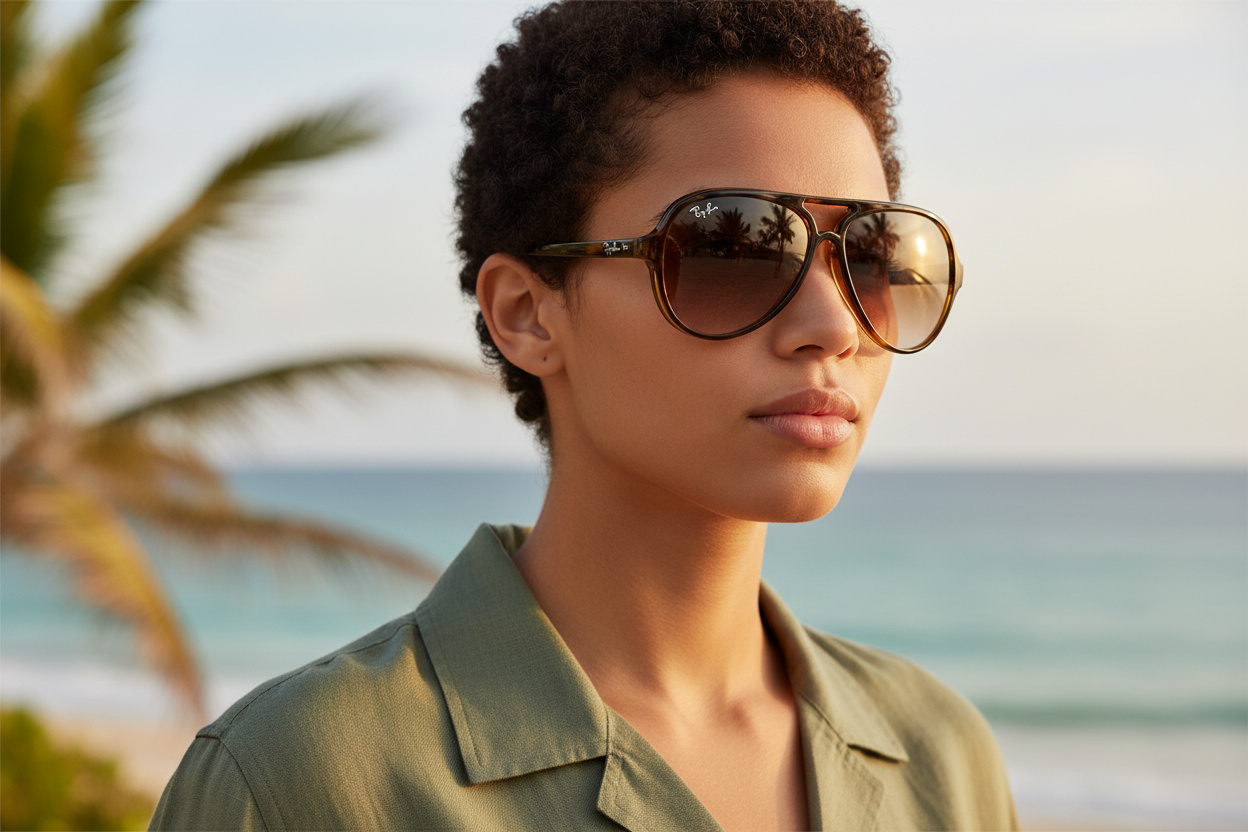 Vedere din față Ray-Ban CATS 5000 (RB4125 - 710/51)