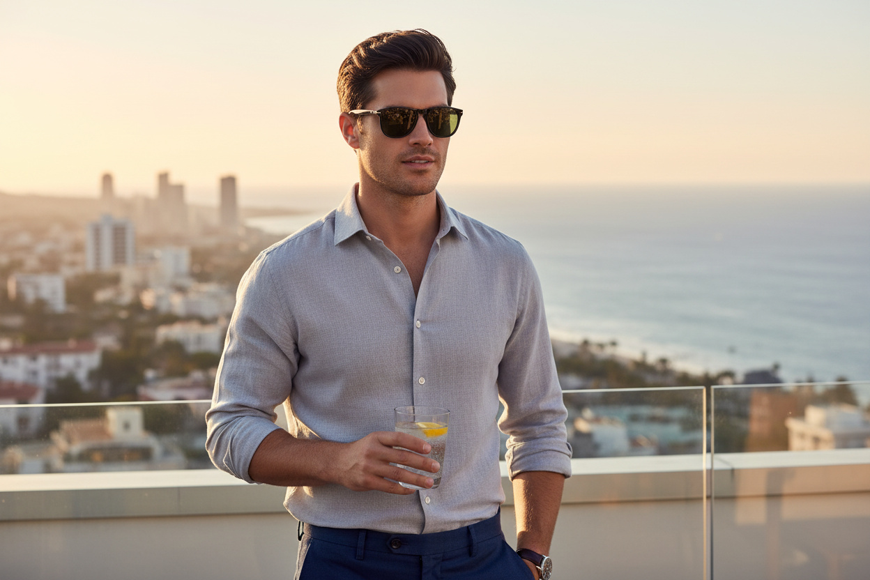 Vista frontal Persol PO9649S (95/31)