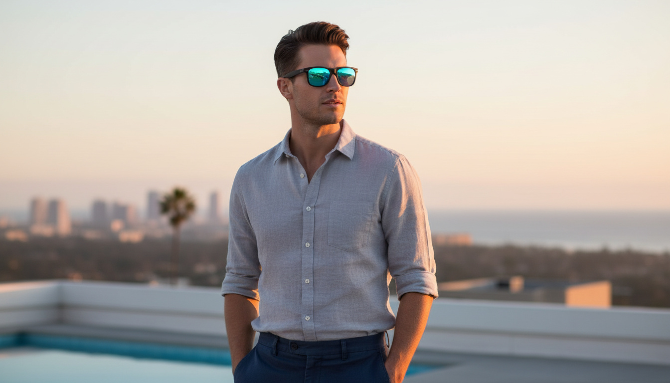 [glasses-front-view] Ray-Ban ANDY (RB4202 - 615355)