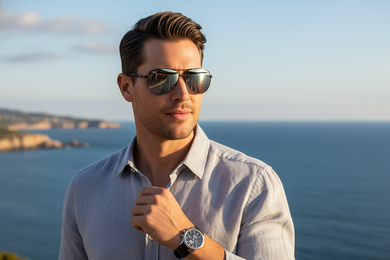 [glasses-front-view] Ray-Ban CARBON FIBRE (RB8313 - 004/K6)