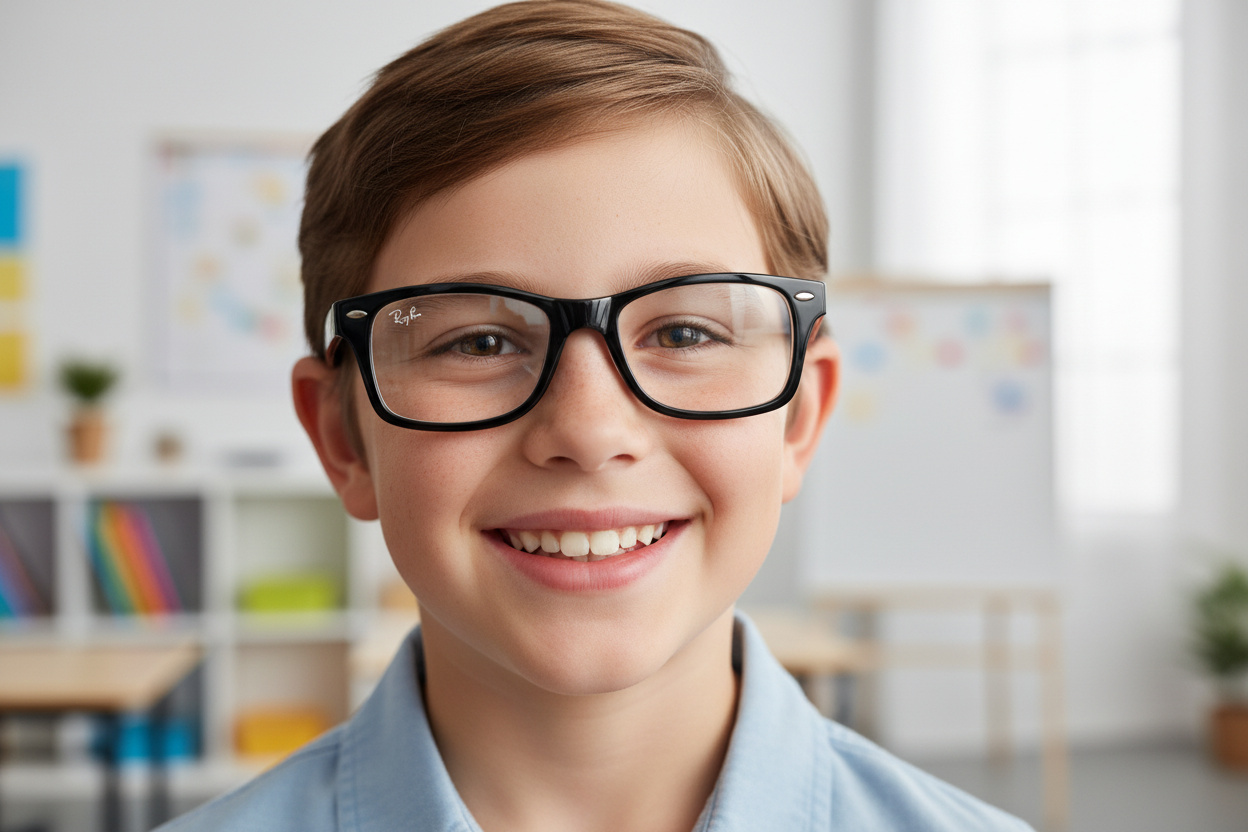 Vue de face Ray-Ban Kids RY1531 (3529)