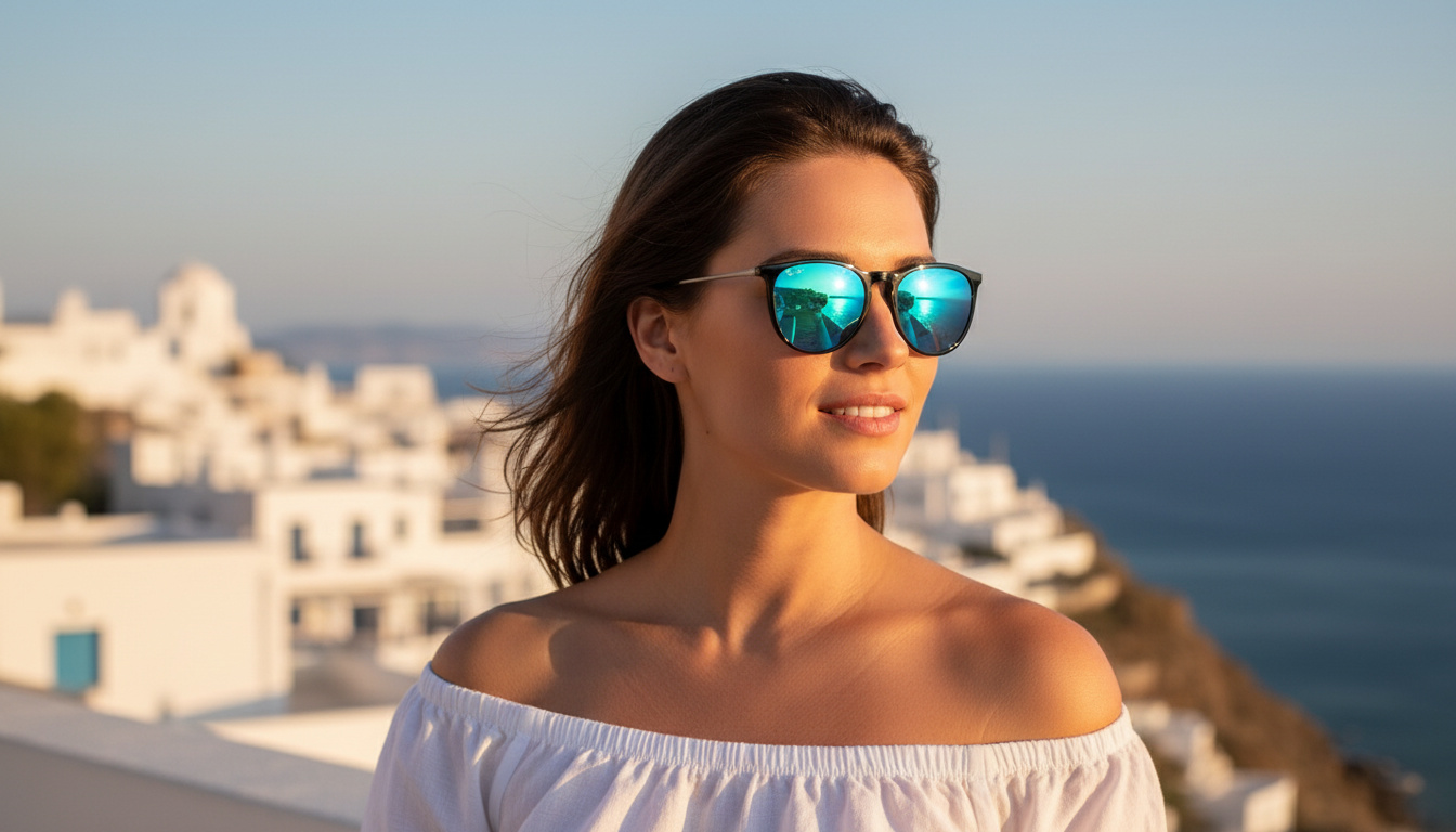 Vista frontal Ray-Ban ERIKA (RB4171 - 601/55)
