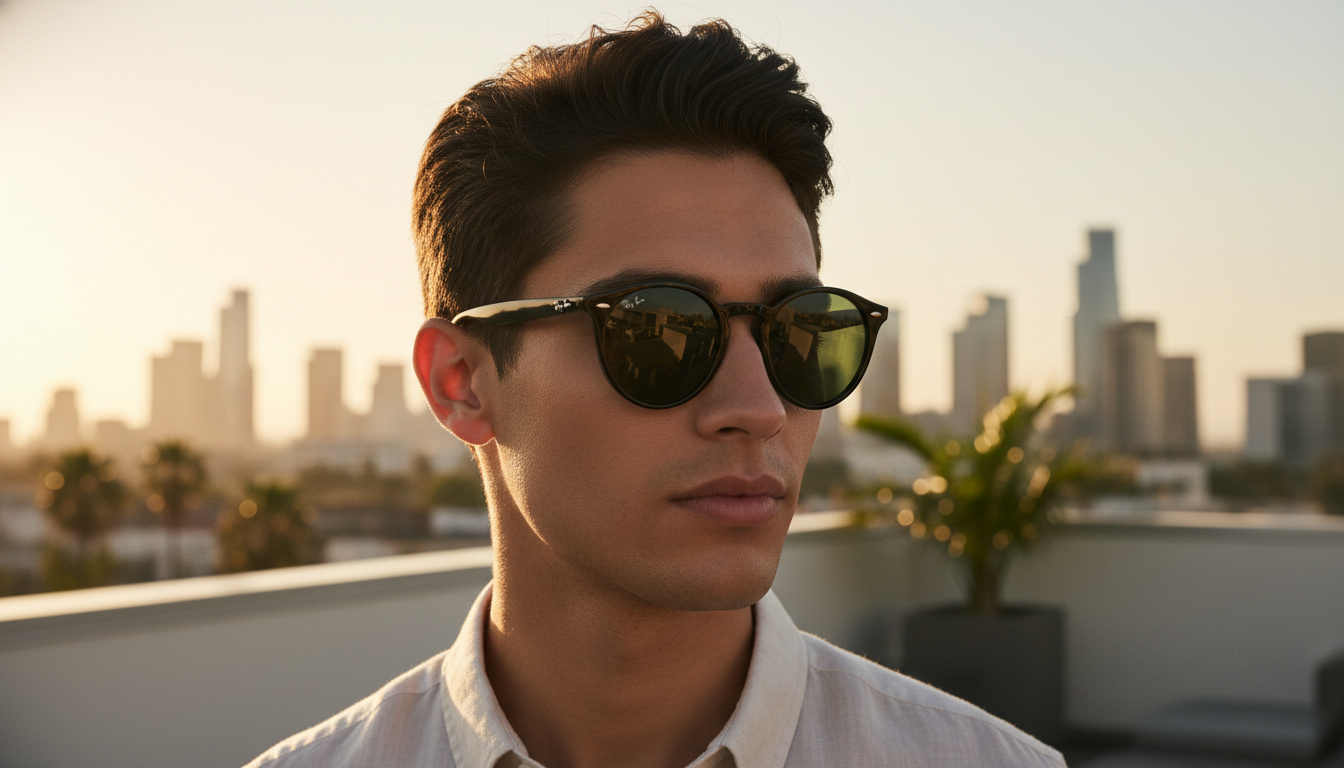 Elölnézet Ray-Ban RB2180 (601/71)