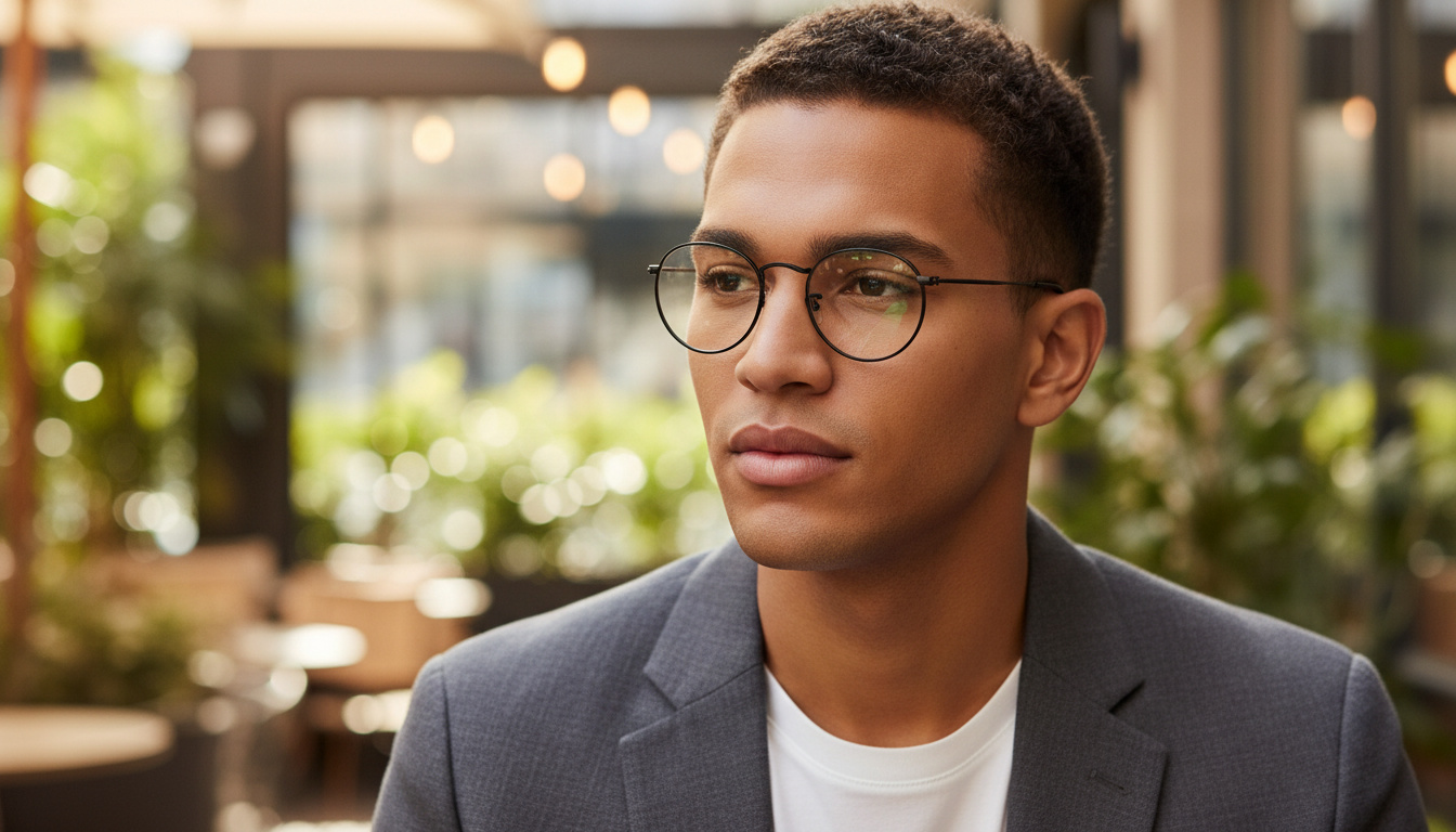 [glasses-front-view] Ray-Ban ROUND METAL (RX3447V - 2503)