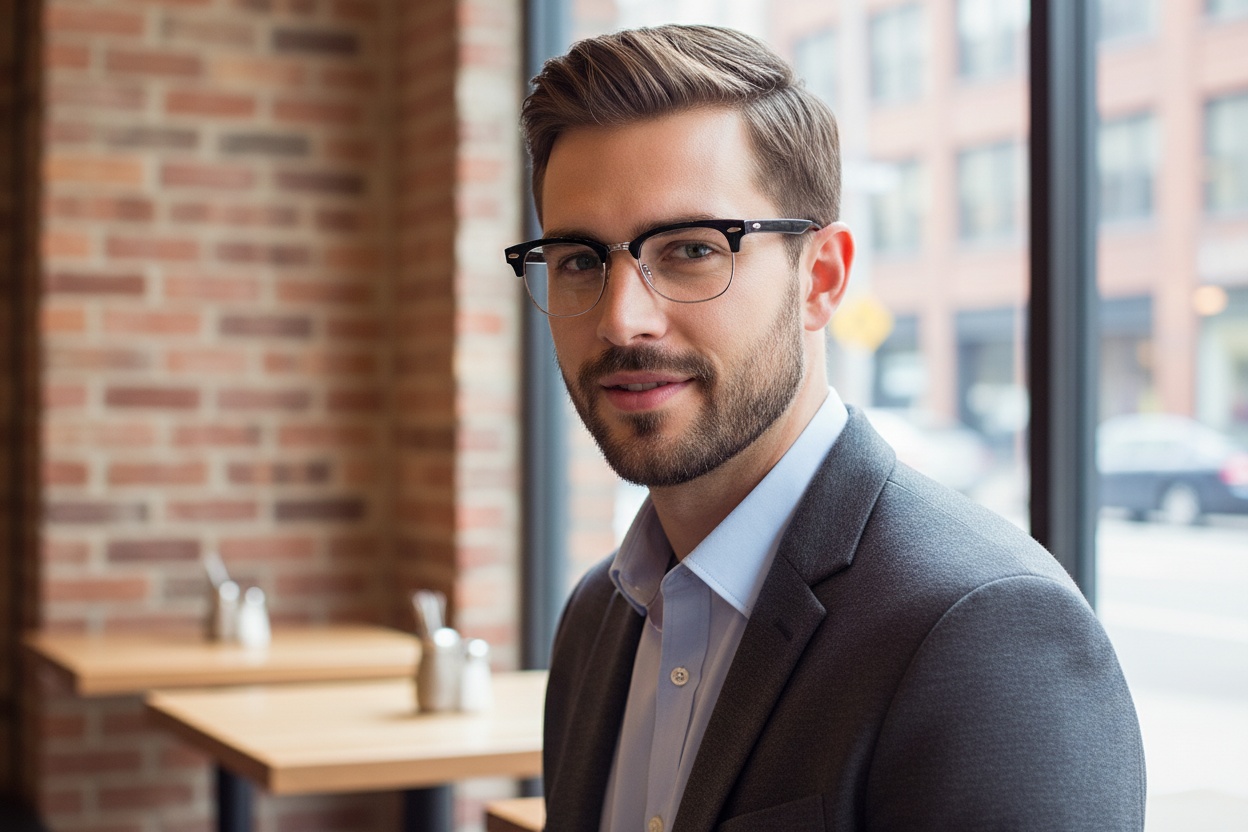 [glasses-front-view] Ray-Ban CLUBMASTER (RX5154 - 2000)