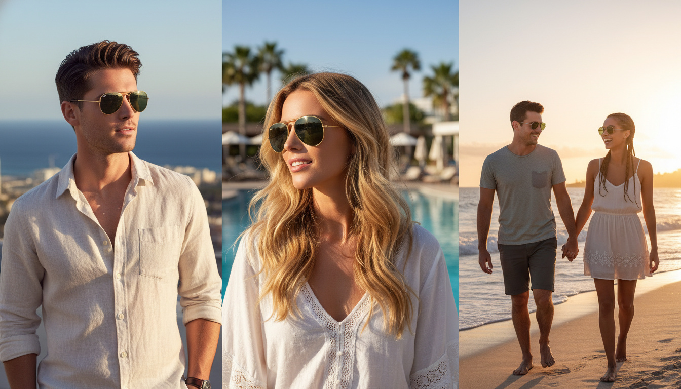 Vooraanzicht Ray-Ban AVIATOR LARGE METAL (RB3025 - 181)