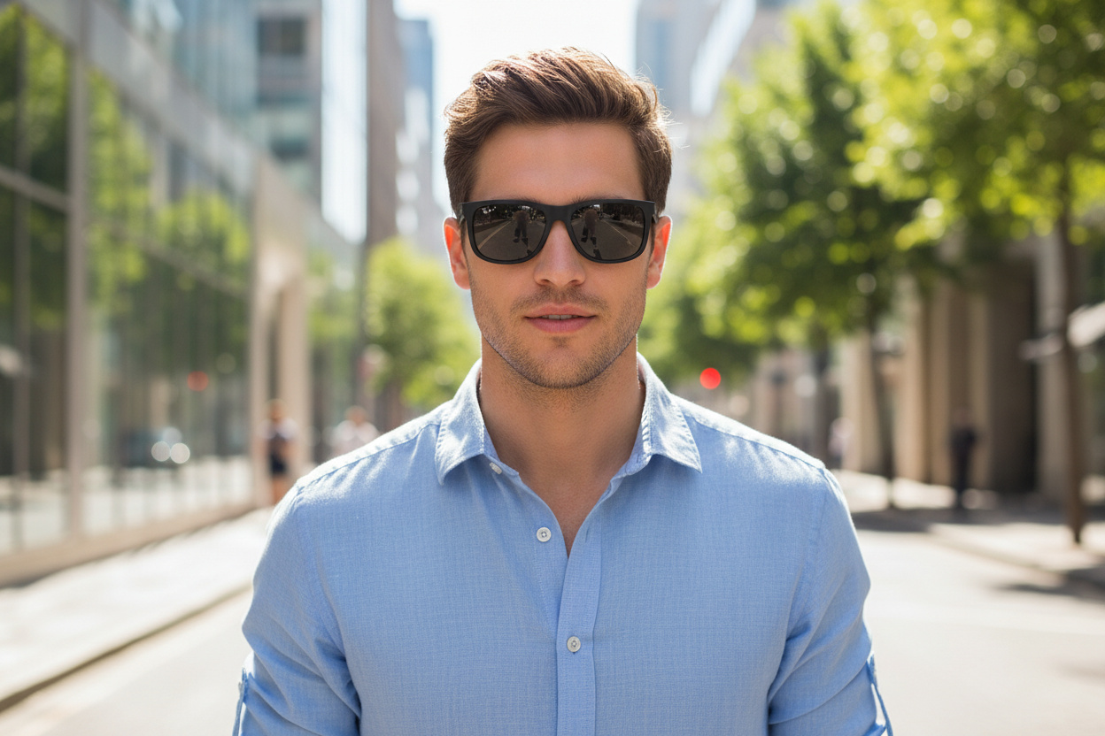[glasses-front-view] Ray-Ban JUSTIN (RB4165 - 622/T3)
