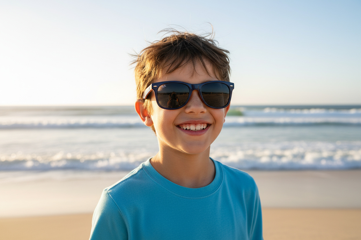 [glasses-front-view] Ray-Ban Kids JUNIOR NEW WAYFARER (RJ9052S - 178/80)