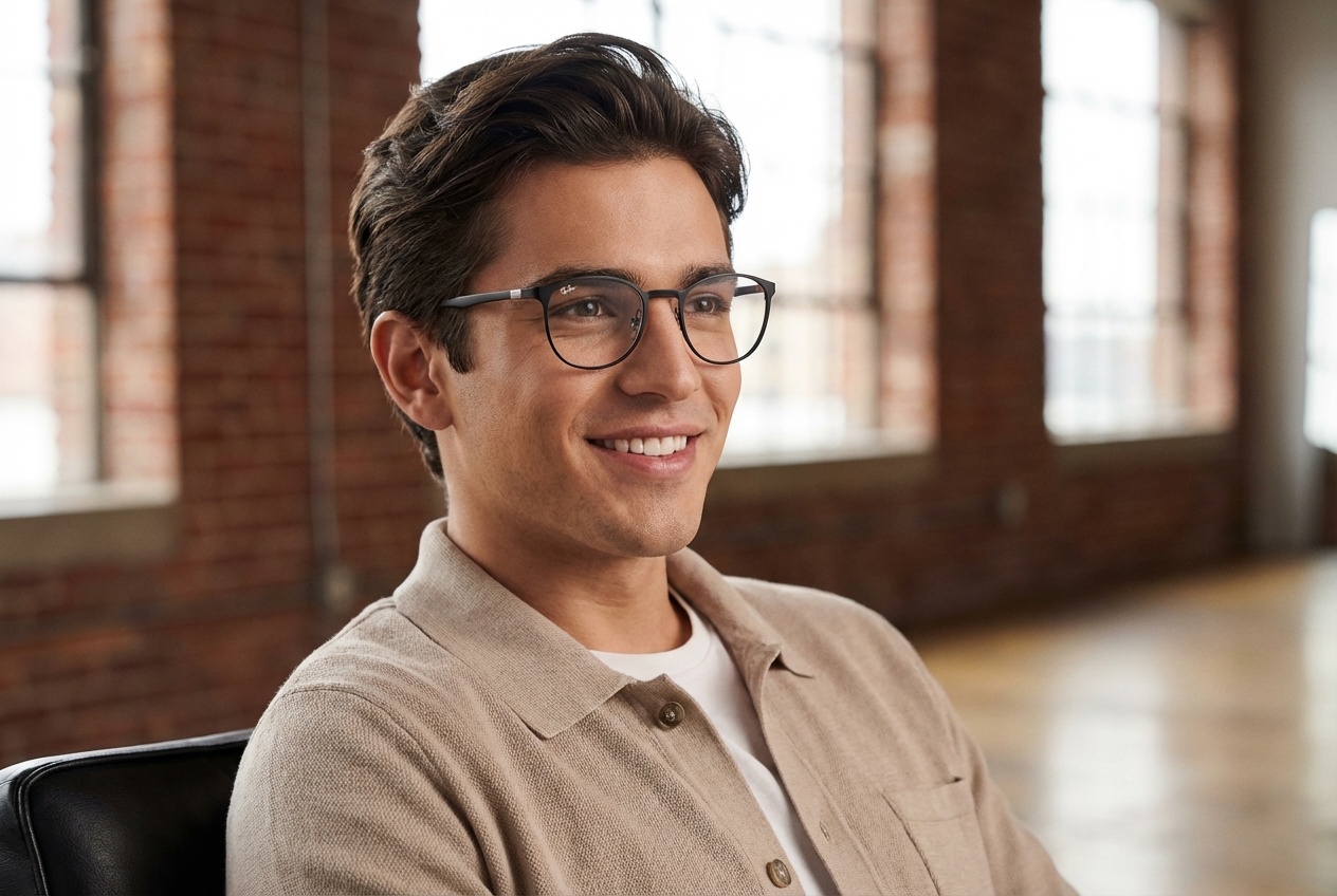 Framifrån Ray-Ban RX6355 (2503)