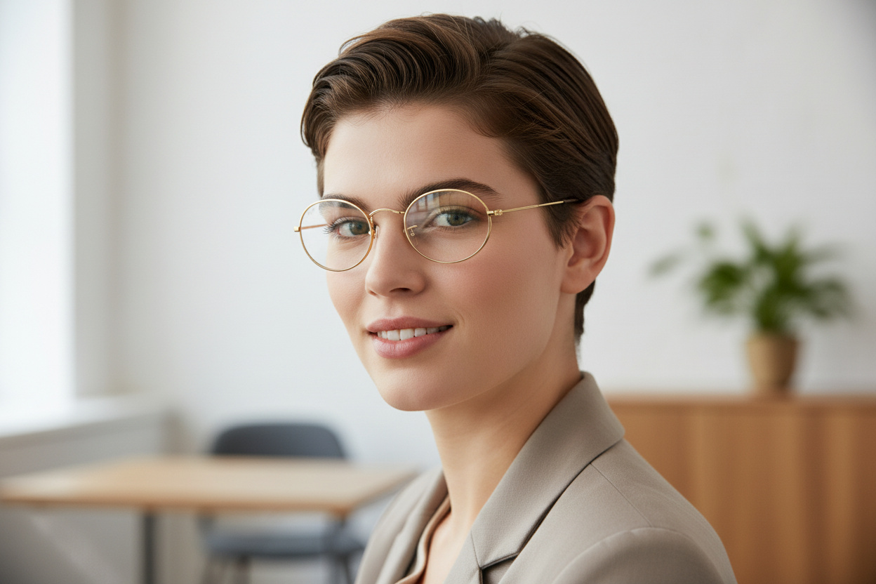 Framifrån Ray-Ban OVAL (RX3547V - 2500)