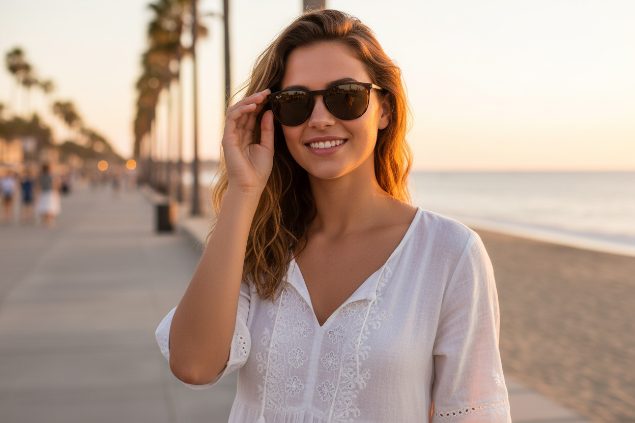 [glasses-front-view] Ray-Ban Kids JUNIOR ERIKA (RJ9060S - 700673)
