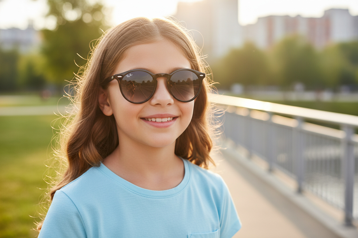 Vue de face Ray-Ban Kids RJ9064S (100/11)