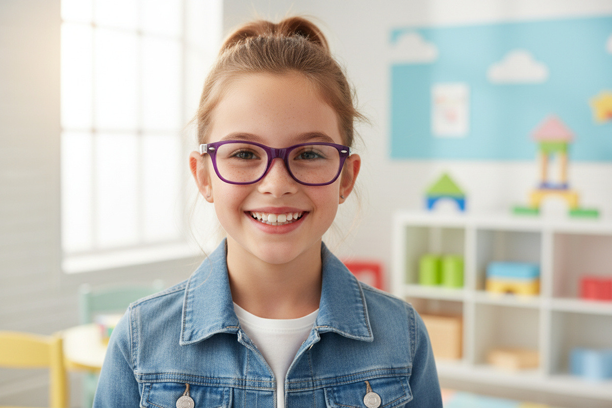 Vista frontal Ray-Ban Kids RY1555 (3666)