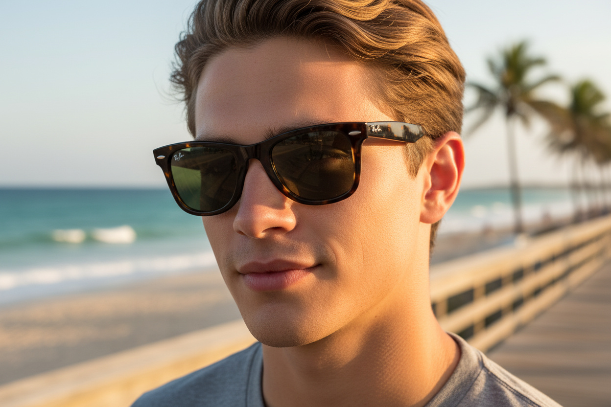 Elölnézet Ray-Ban WAYFARER (RB2140 - 902)