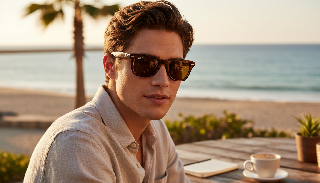 Framifrån Ray-Ban WAYFARER (RB2140 - 954)