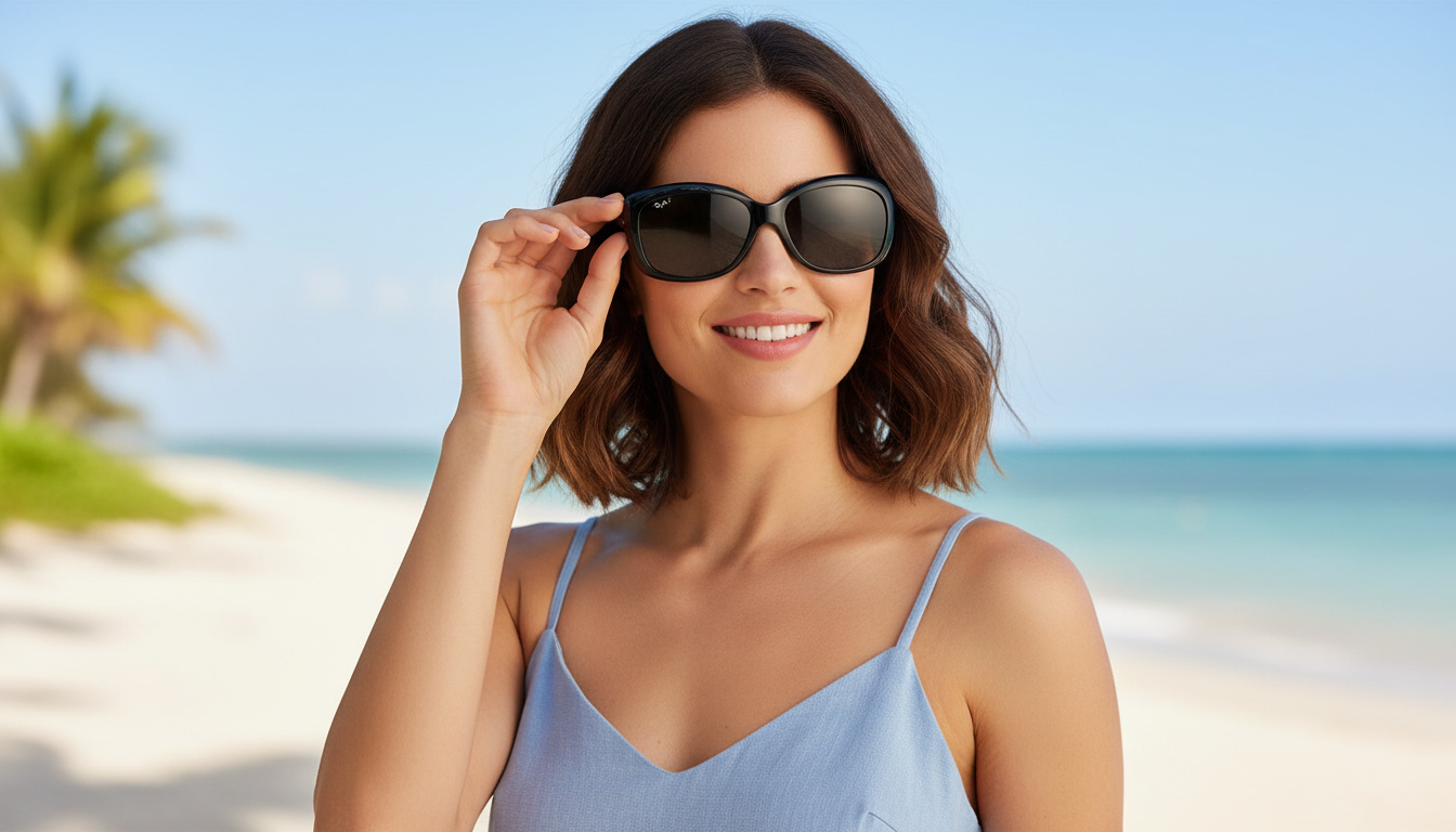 Edestä katsottuna Ray-Ban JACKIE OHH (RB4101 - 601/T3)