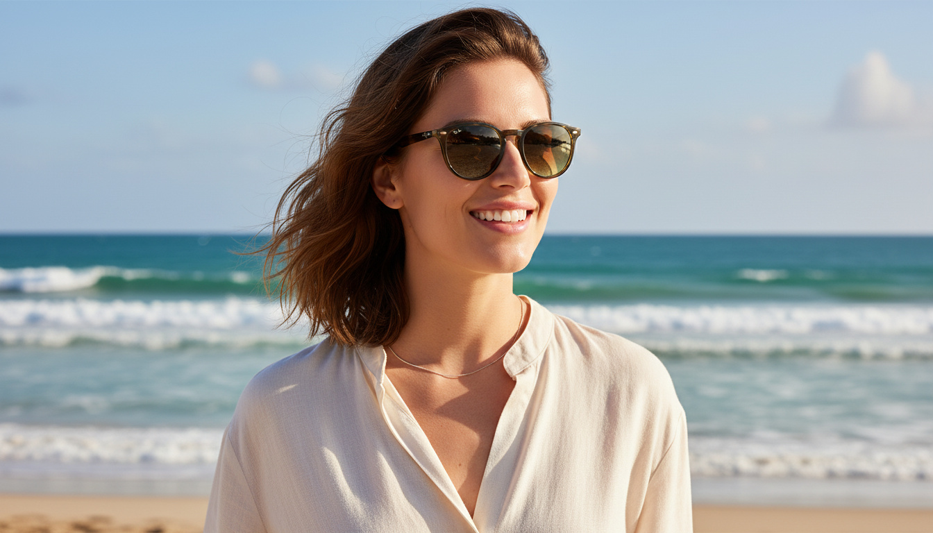 Edestä katsottuna Ray-Ban RB4259 (731/E8)