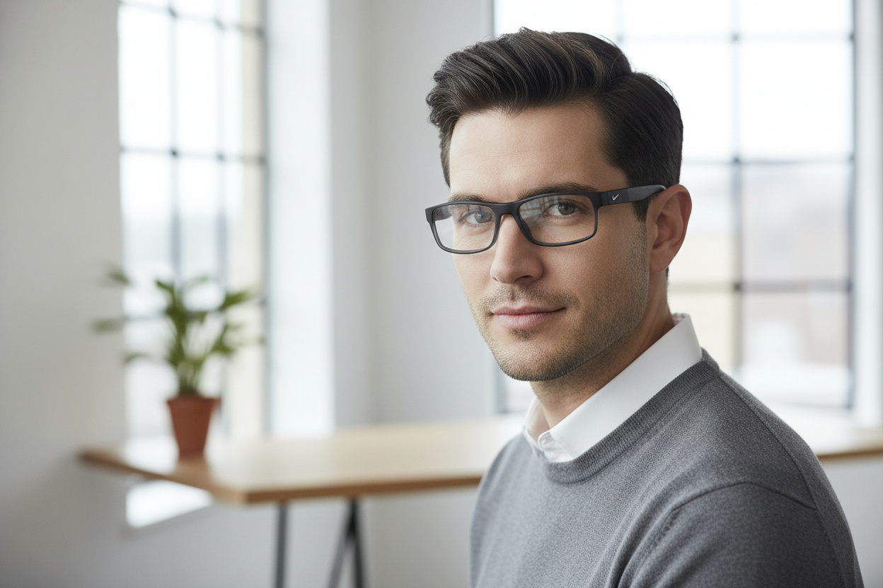 [glasses-front-view] Nike NIKE 7090 (070)