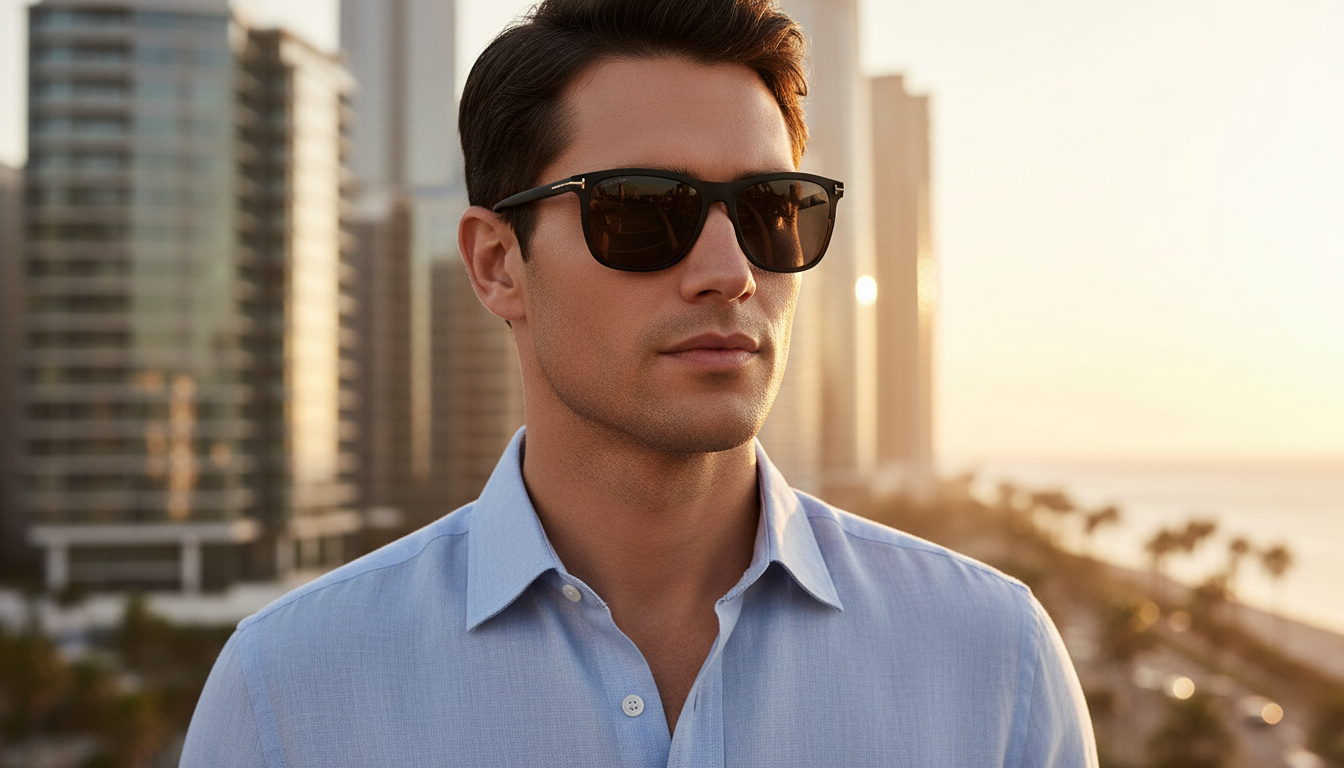 [glasses-front-view] Tom Ford ALASDHAIR (FT0526 - 02A)