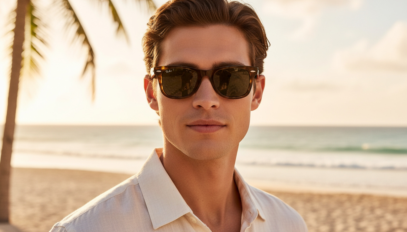 Vista frontal Ray-Ban WAYFARER (RB4340 - 710)