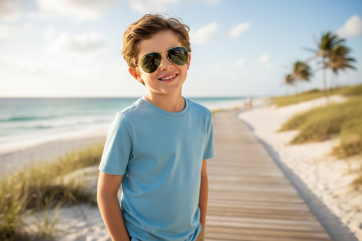 Vista frontal Ray-Ban Kids JUNIOR AVIATOR (RJ9506S - 223/71)