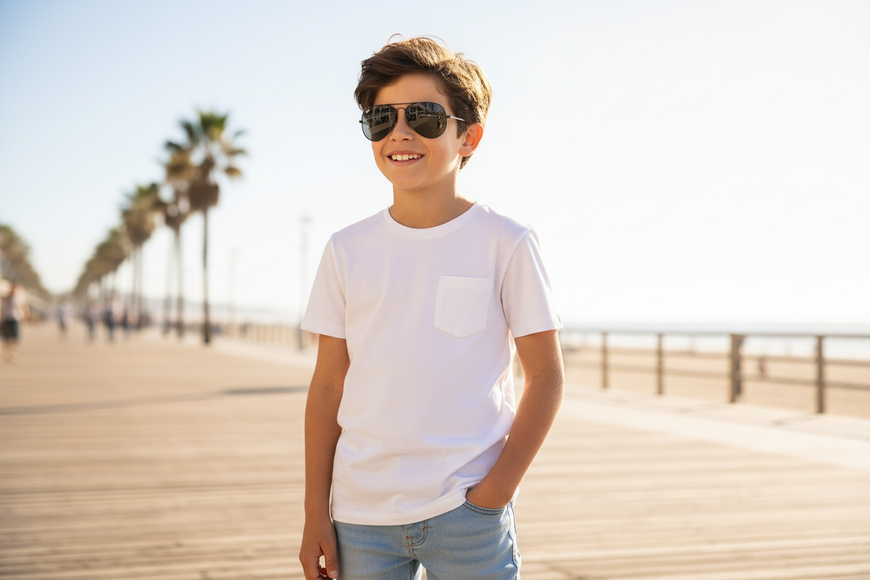 Vista frontal Ray-Ban Kids JUNIOR AVIATOR (RJ9506S - 220/11)