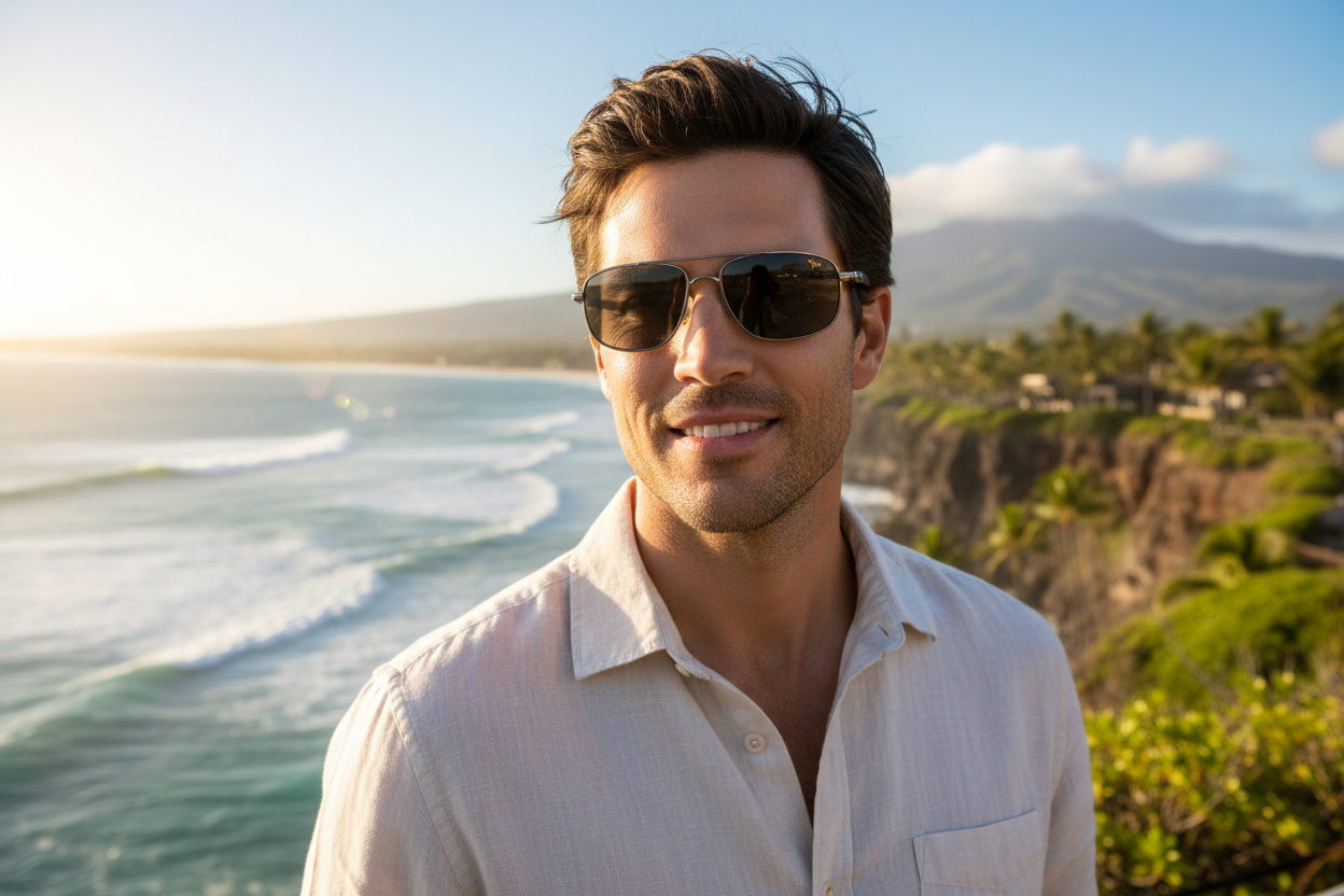 Vista frontal Maui Jim Kahuna (162-02)