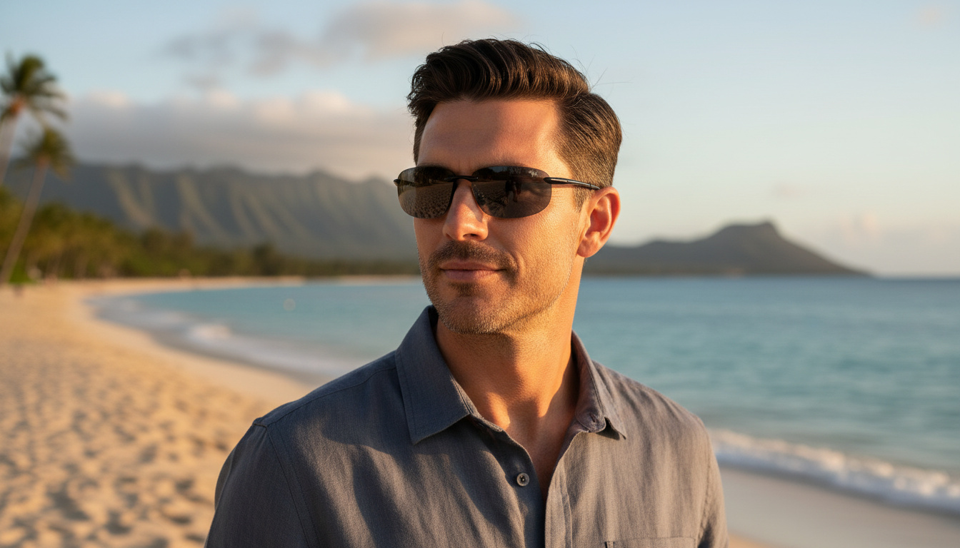 Vue de face Maui Jim Hookipa (407-02)