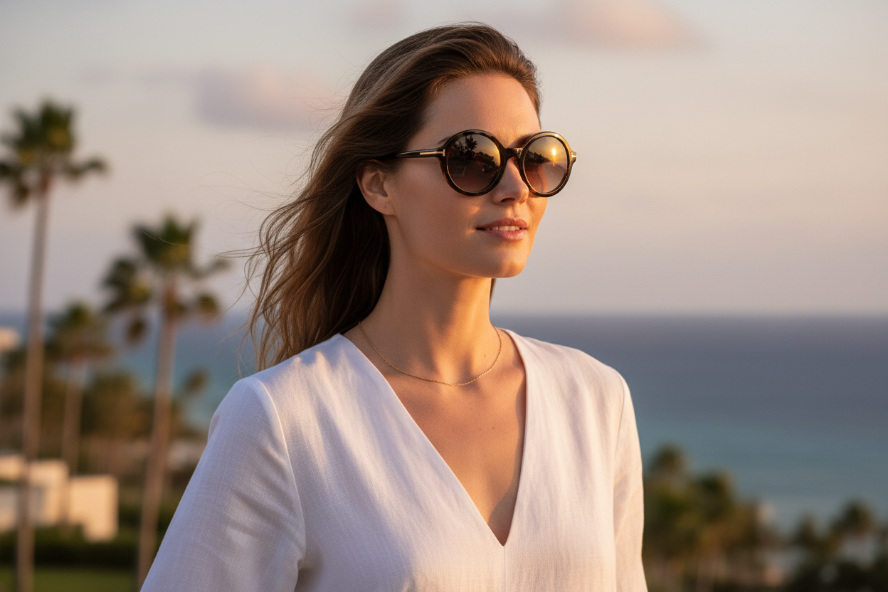 Vista frontal Tom Ford NICOLETTE-02 (FT0602 - 052)