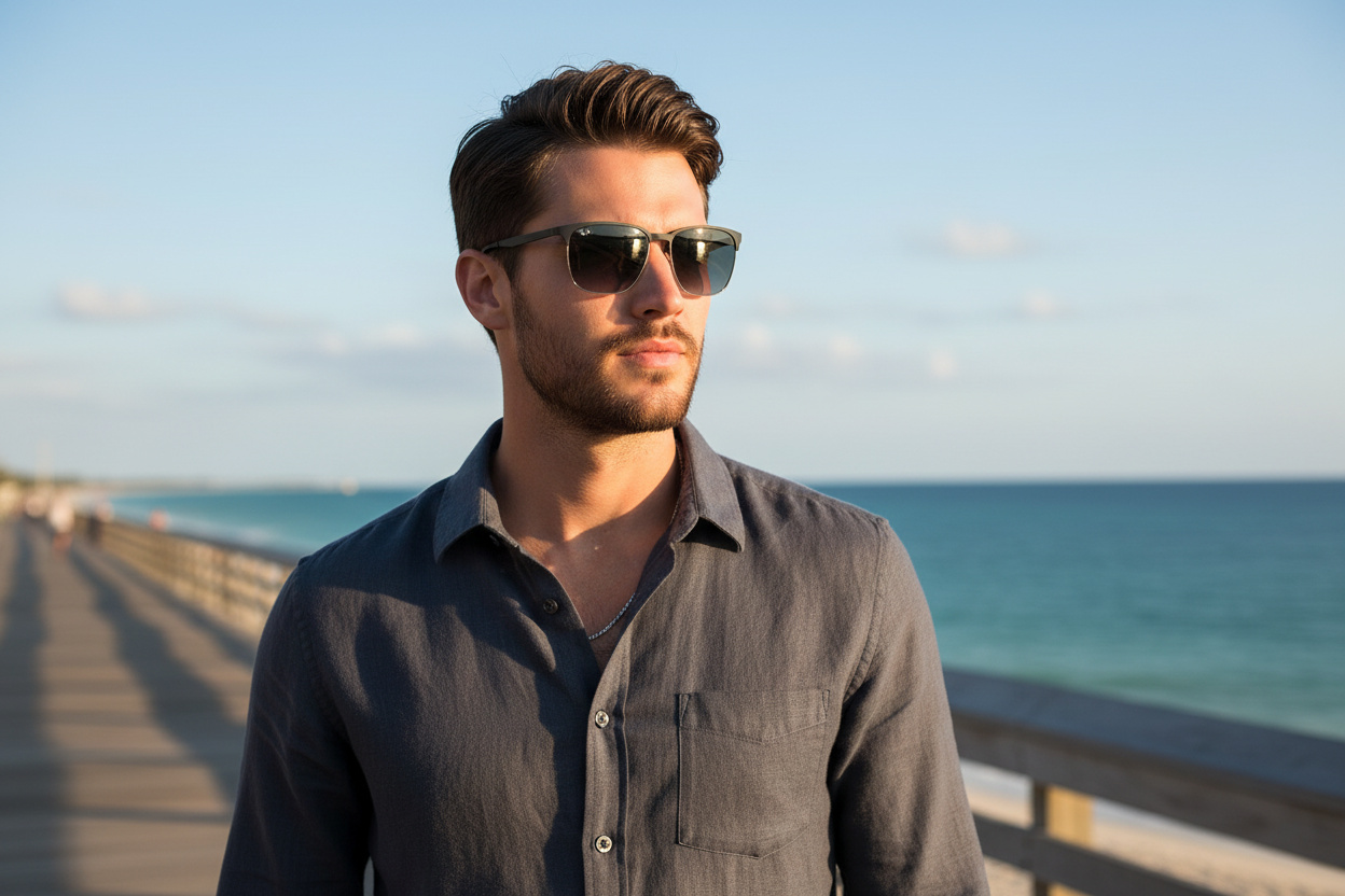 Vista frontal Ray-Ban RB3569 (90048G)
