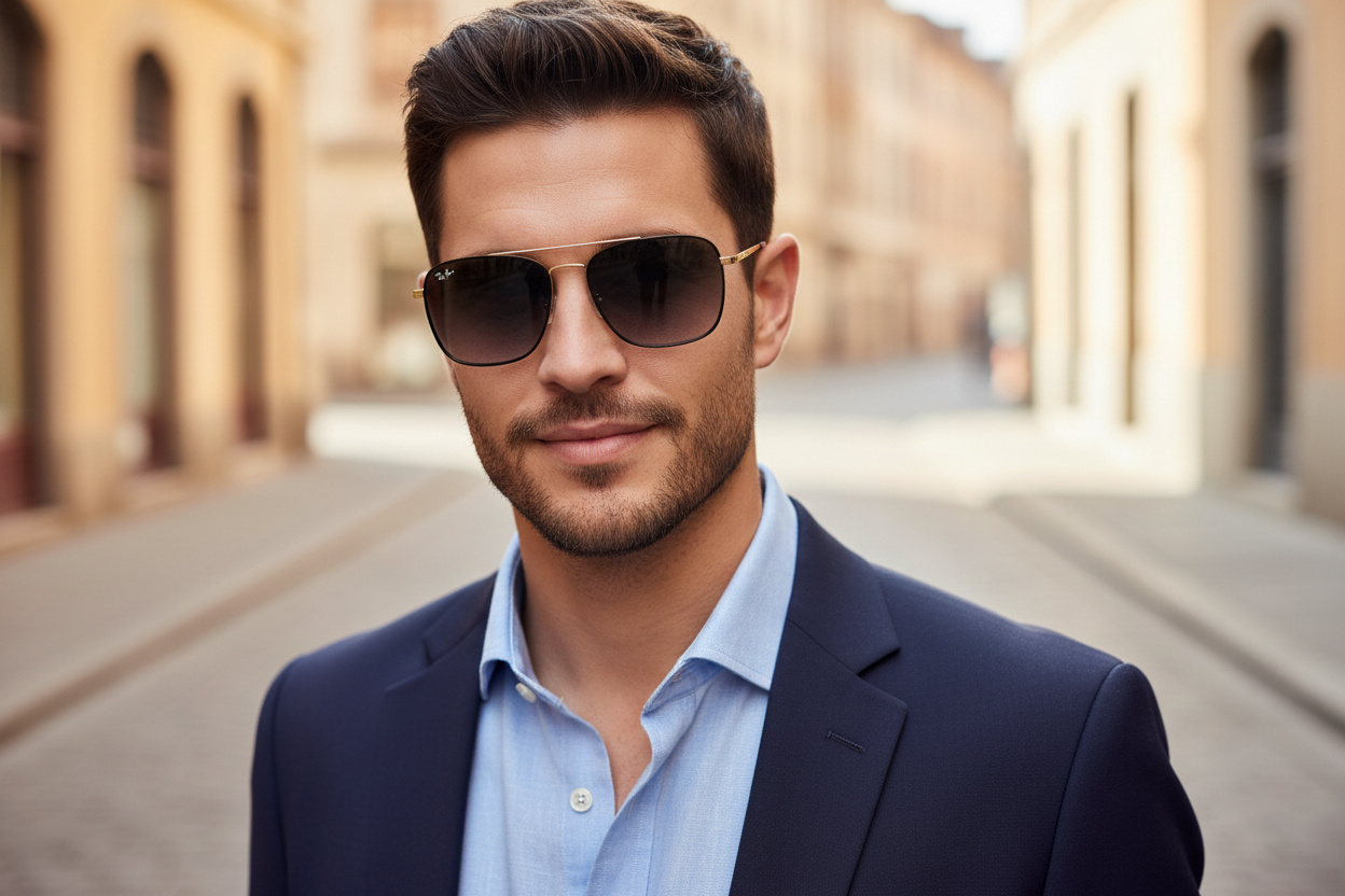 Vista frontal Ray-Ban RB3588 (90548G)