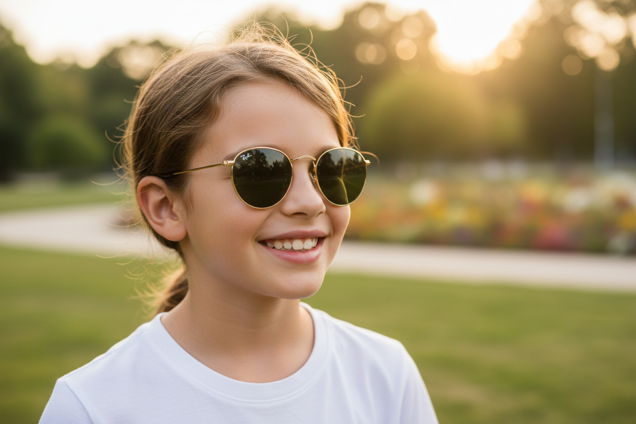 Vista frontal Ray-Ban Kids JUNIOR ROUND (RJ9547S - 223/71)