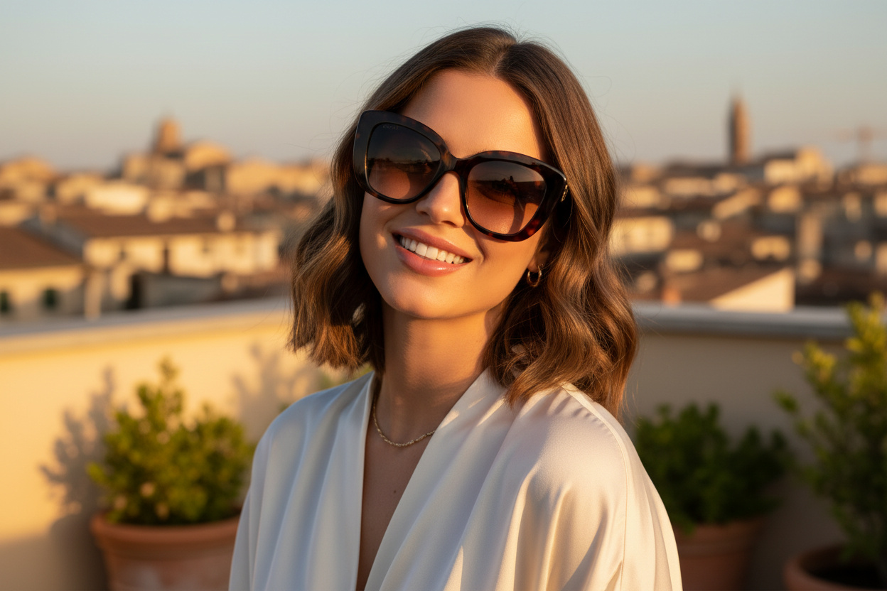 Vista frontal Gucci GG0327S (002)