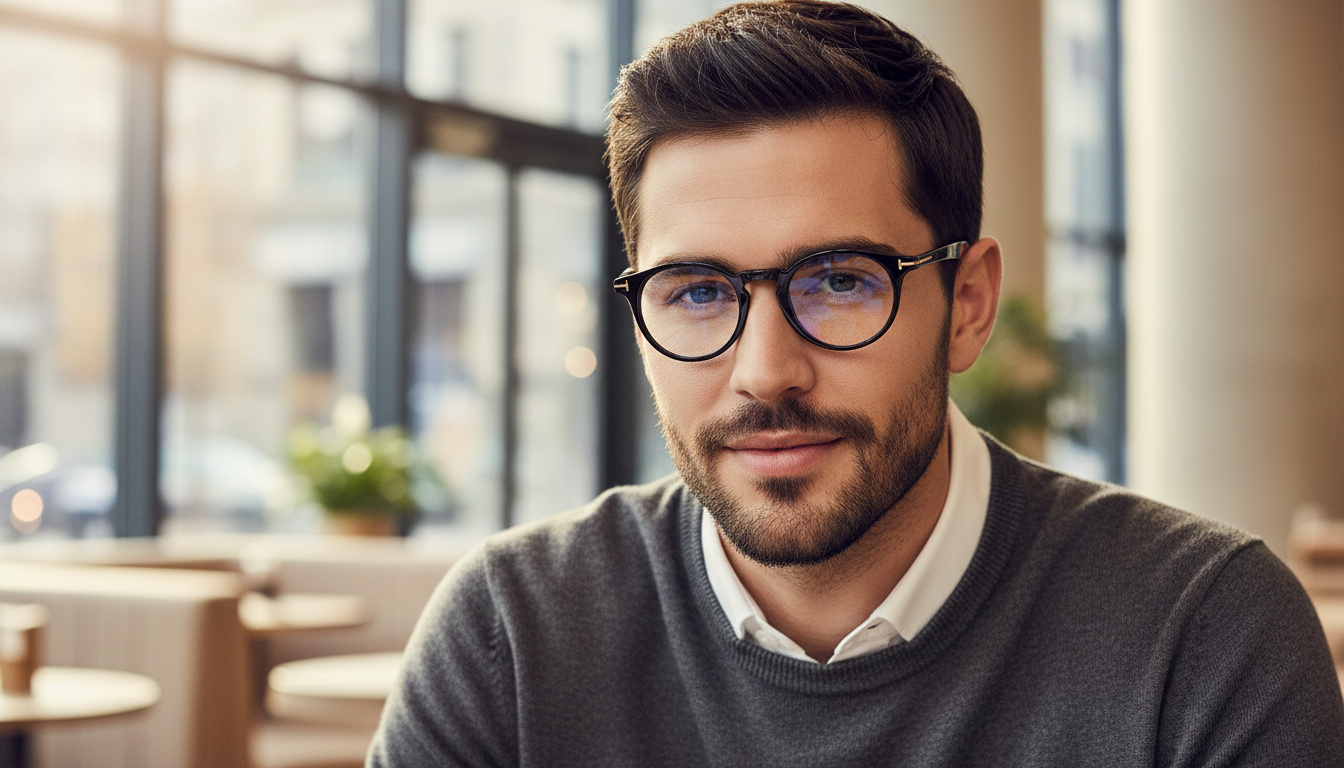 [glasses-front-view] Tom Ford FT5557-B (001)