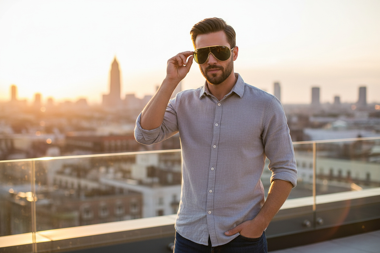 Vista frontal Ray-Ban WINGS (RB3597 - 905071)