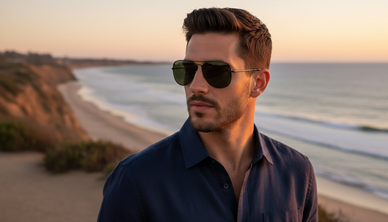 Elölnézet Ray-Ban CARAVAN (RB3136 - 004)